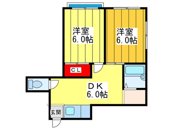 正栄マンションの物件間取画像